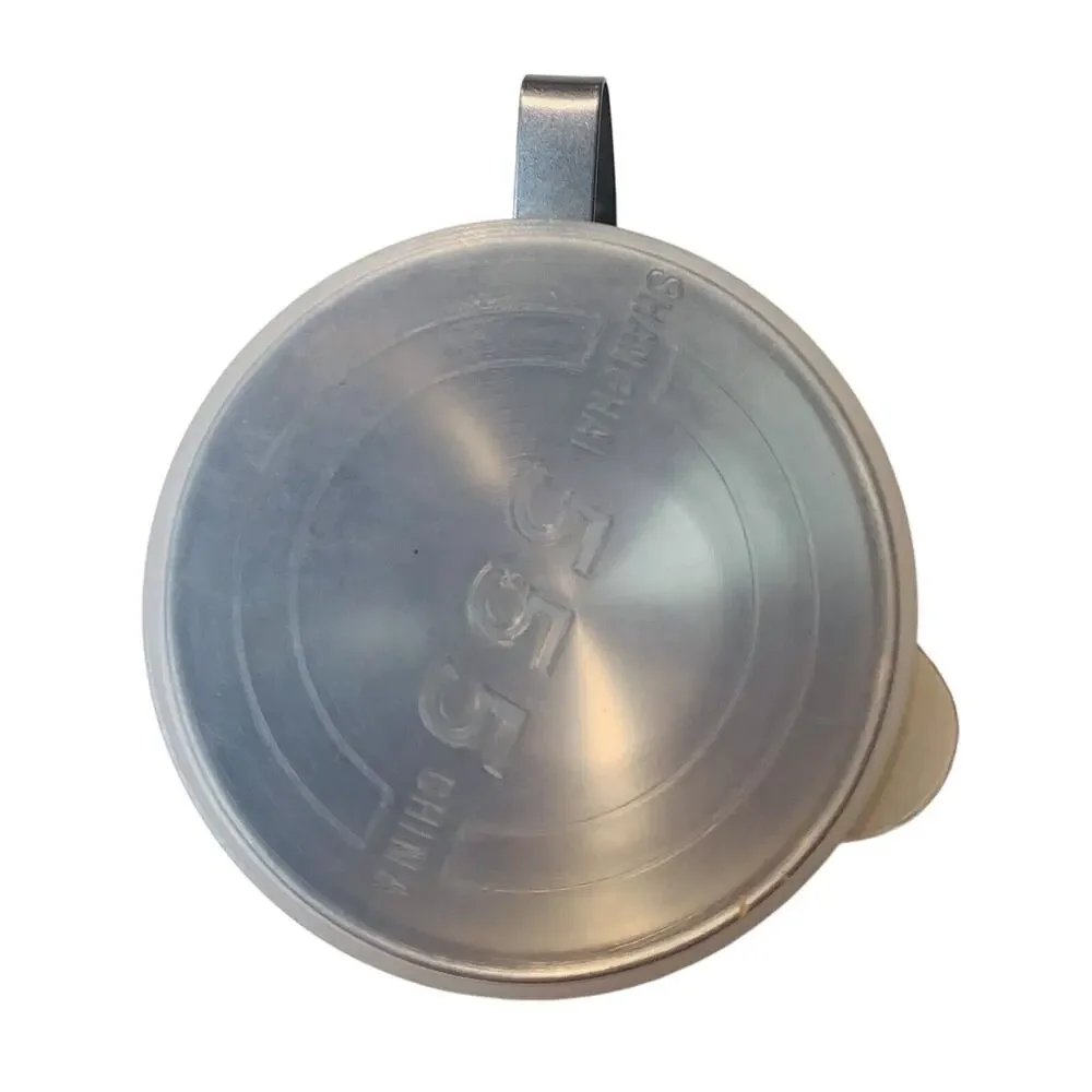 Stainless Steel Cup 4 oz. W/ Handle Mini Lid Shanghai China 555 6 cm Child Kids